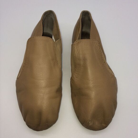 Bloch Tan Leather Modern/Jazz Dance Shoes with 3/8" Heels - Picture 1 of 4
